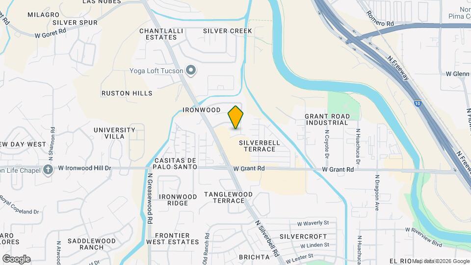 2156 W Splitwood Pl Map and Location Details