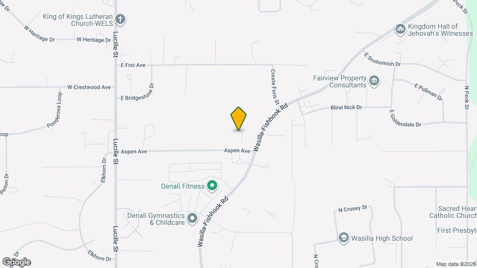 413 Aspen Ave Map and Location Details