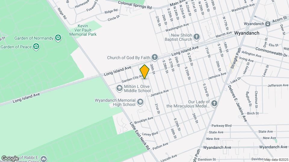 105 S 32nd St Map and Location Details