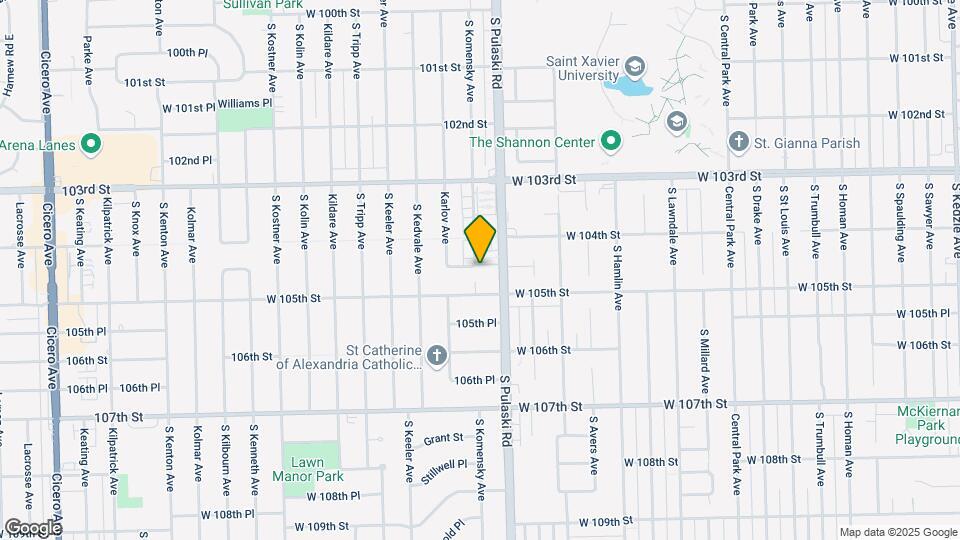 10425-10429 Longwood Ln Map and Location Details