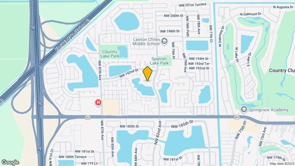 8225 NW 191st St Map and Location Details