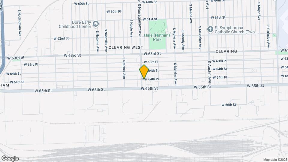 6435 S Narragansett Ave Map and Location Details