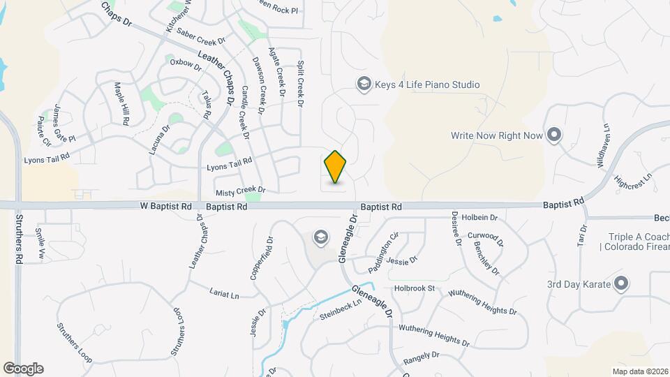 15539 Colorado Central Way Map and Location Details