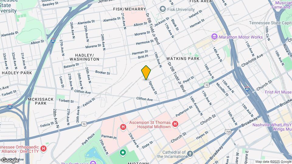 Abberly Foundry Apartment Homes Mapa y Detalles de la Ubicación