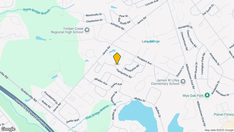 207 Hampshire Rd Map and Location Details