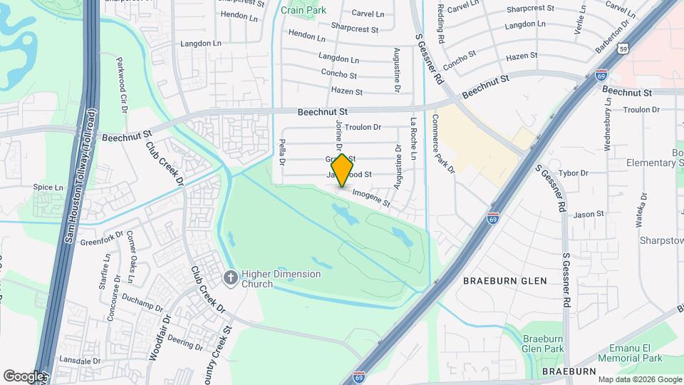 8315 Jorine Dr Map and Location Details