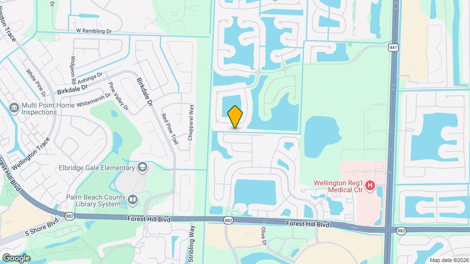 10751 Oak Bend Way Map and Location Details