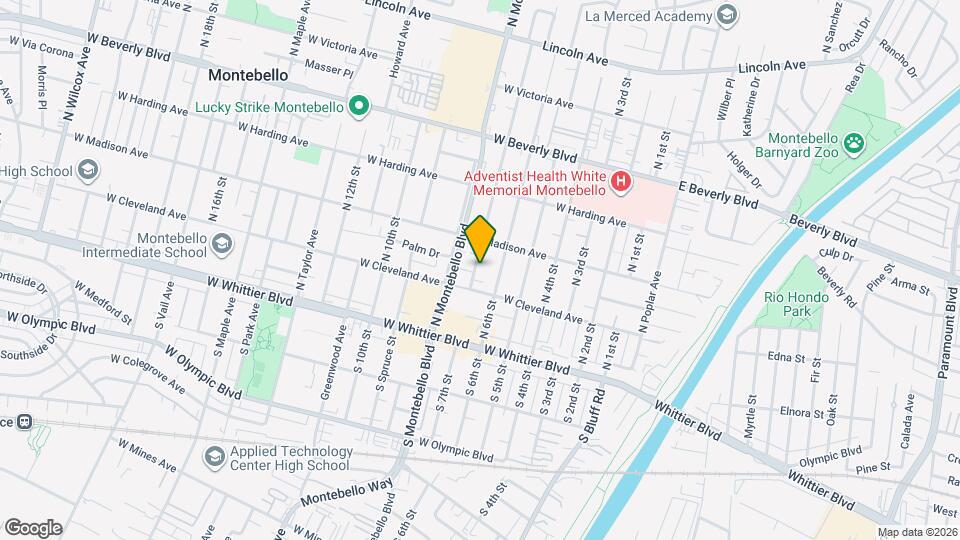 224 N 7th St Map and Location Details