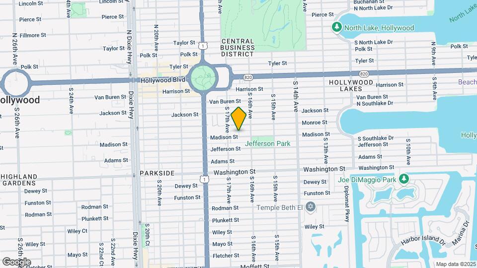 1639 Madison St Map and Location Details