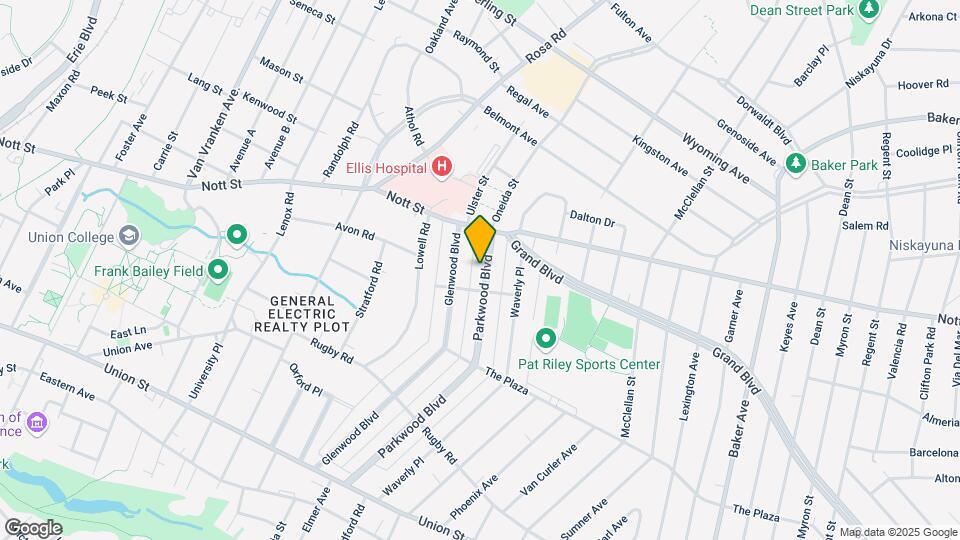 1351 Parkwood Blvd Map and Location Details