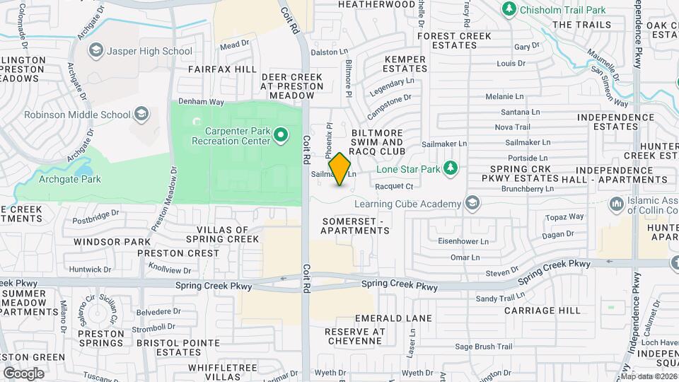 6500 Spur Ranch Ct Map and Location Details