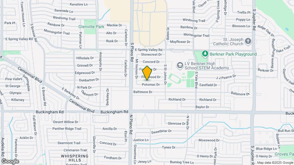 1411 Potomac Dr Map and Location Details