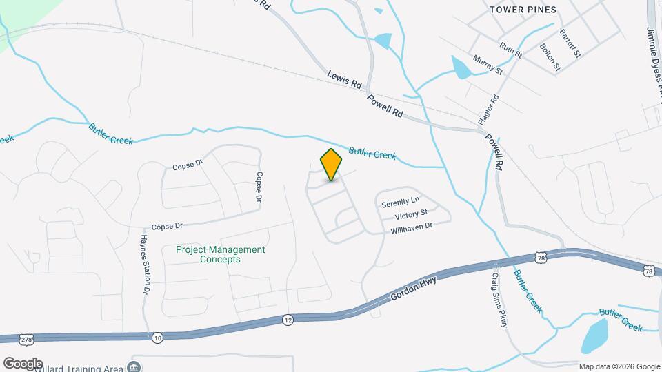 3206 Waverly Ln Map and Location Details