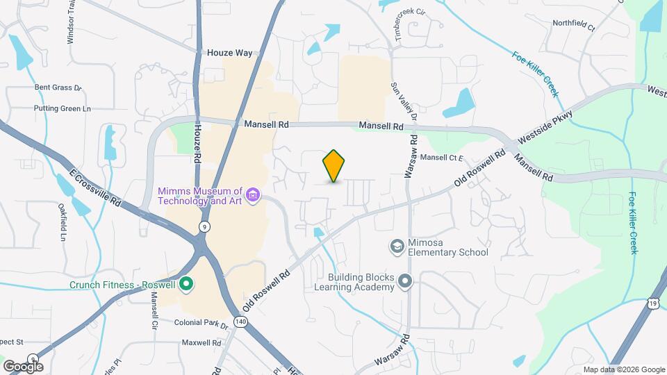 143-149 Roswell Commons Way Map and Location Details