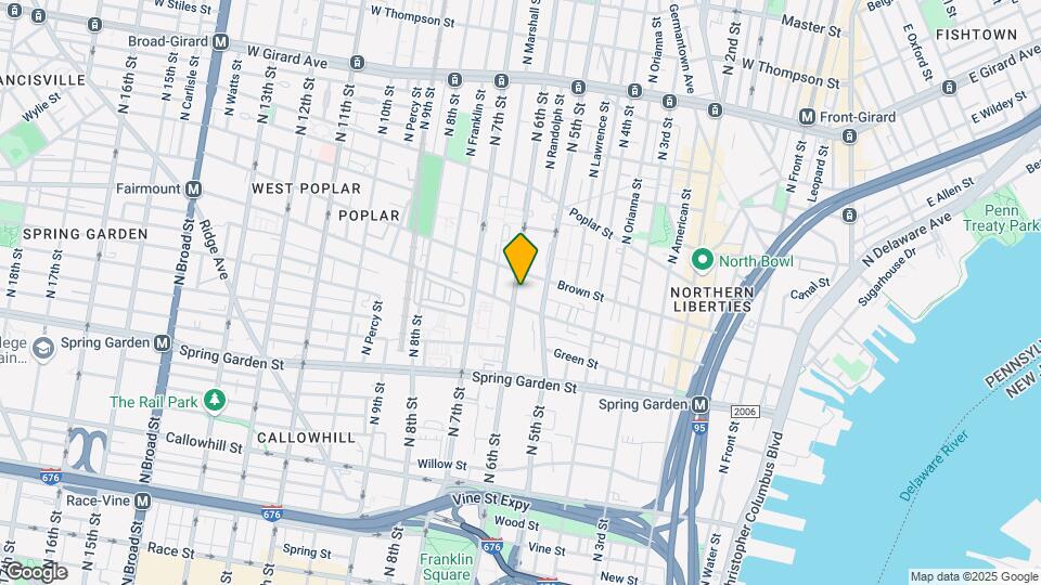 715 N 6th St Map and Location Details