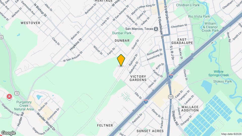 1125 Gravel St Map and Location Details