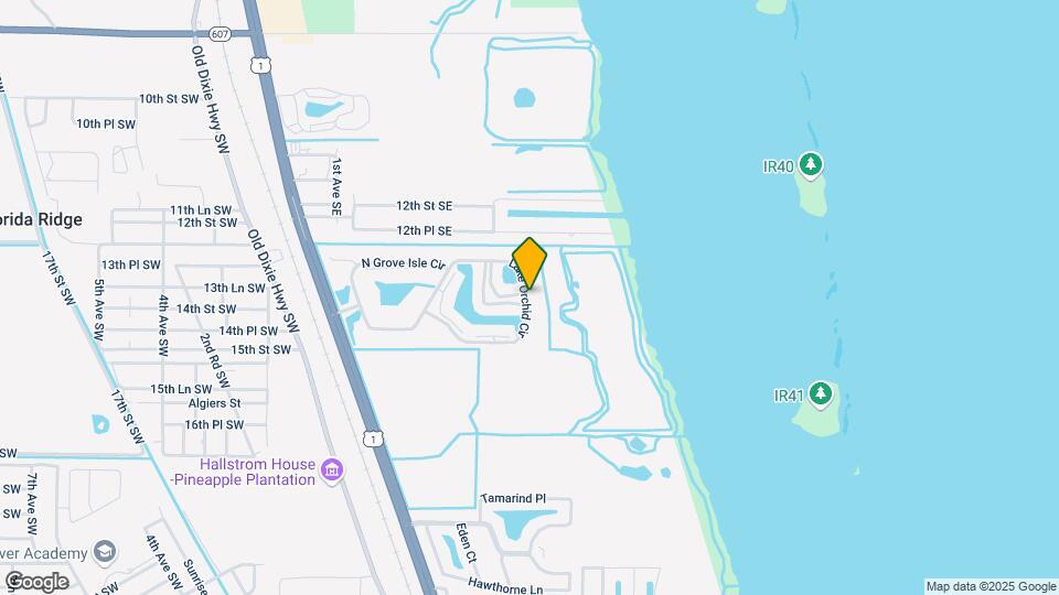 740 Lake Orchid Cir Map and Location Details