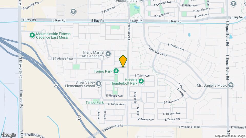 9943 E Tumeric Ave Map and Location Details