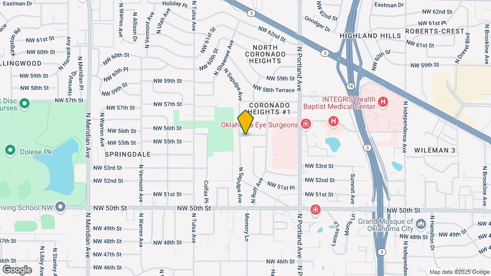 3912 NW 56th St Map and Location Details