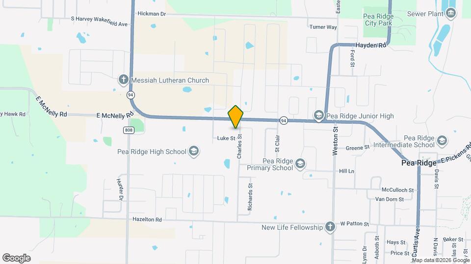 1595 Charles St Map and Location Details