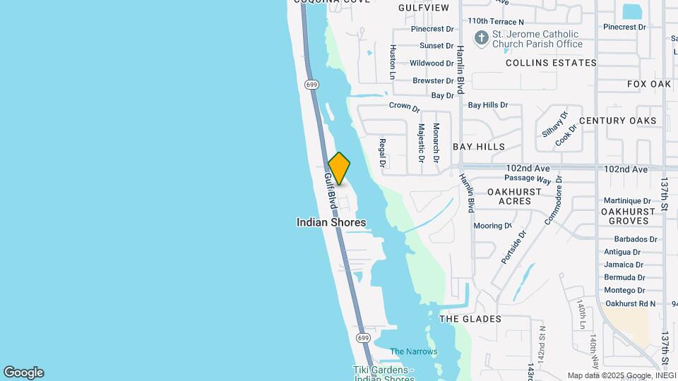 19925 Gulf Blvd Map and Location Details