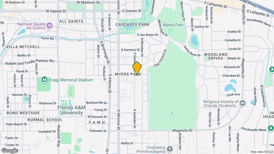 1609 S Gadsden St Map and Location Details