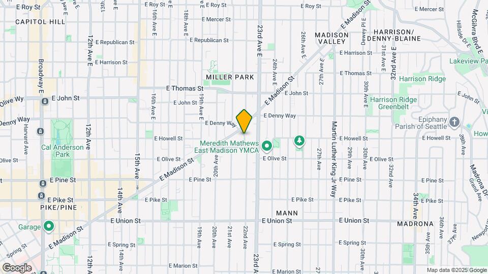 1717 22nd Ave Map and Location Details