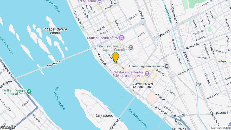 122 South St Map and Location Details