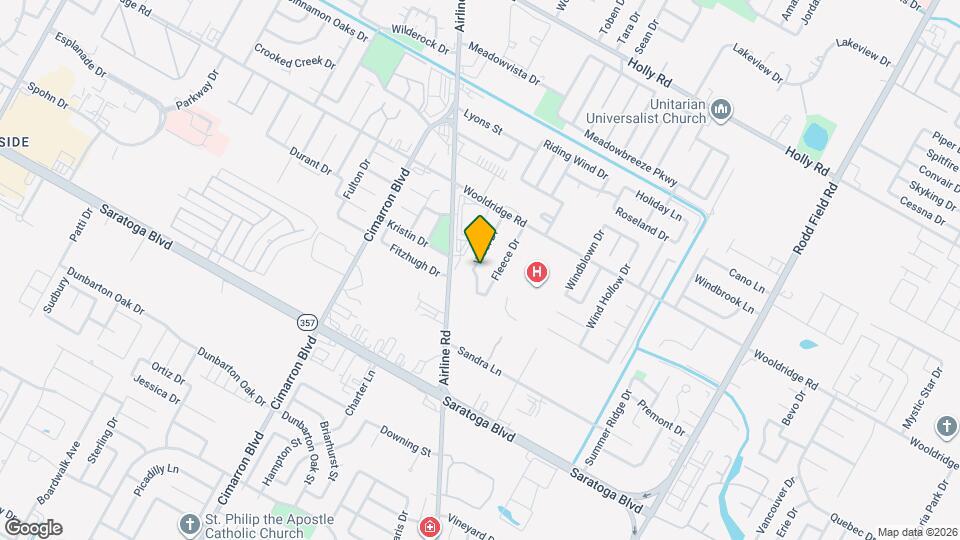 2614 Wool Dr Map and Location Details