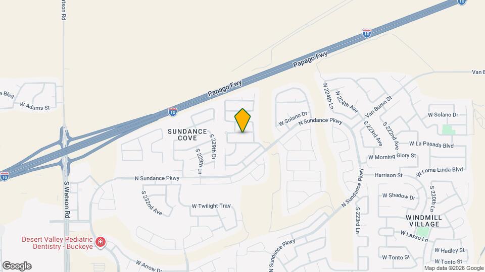 22807 W Gardenia Dr Map and Location Details