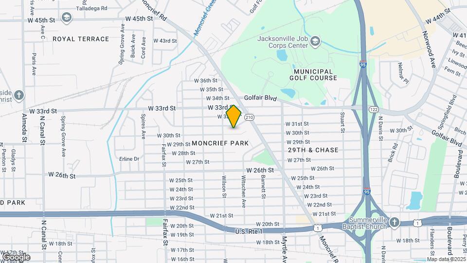 1497 W 30th St Map and Location Details