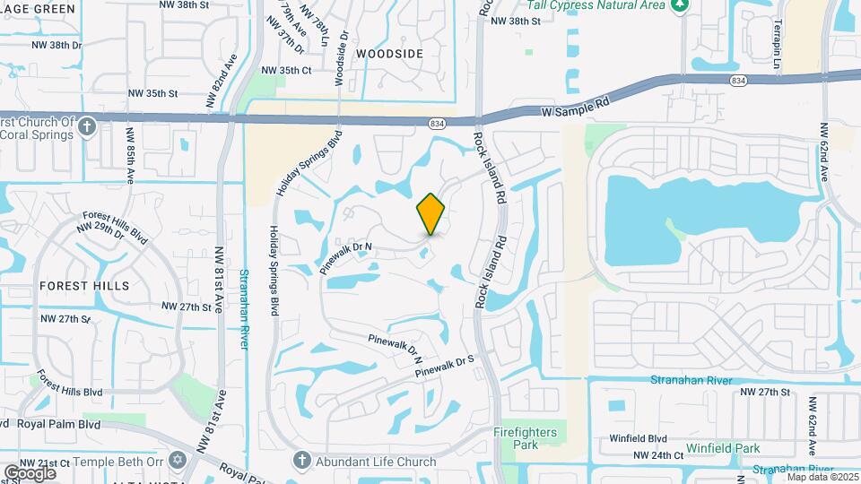 3400 Pinewalk Dr N Map and Location Details