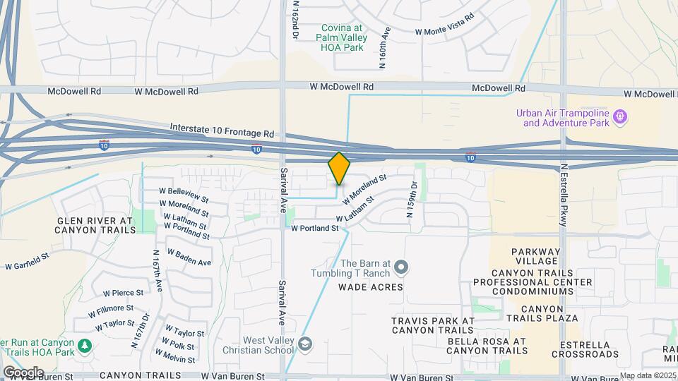 1248 N 161st Ave Mapa y Detalles de la Ubicación