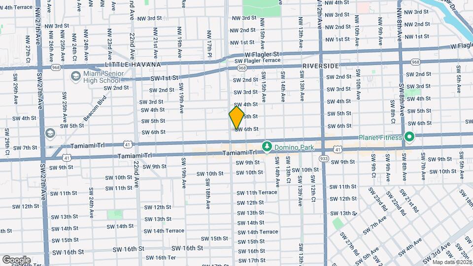 1638 SW 6th St Map and Location Details