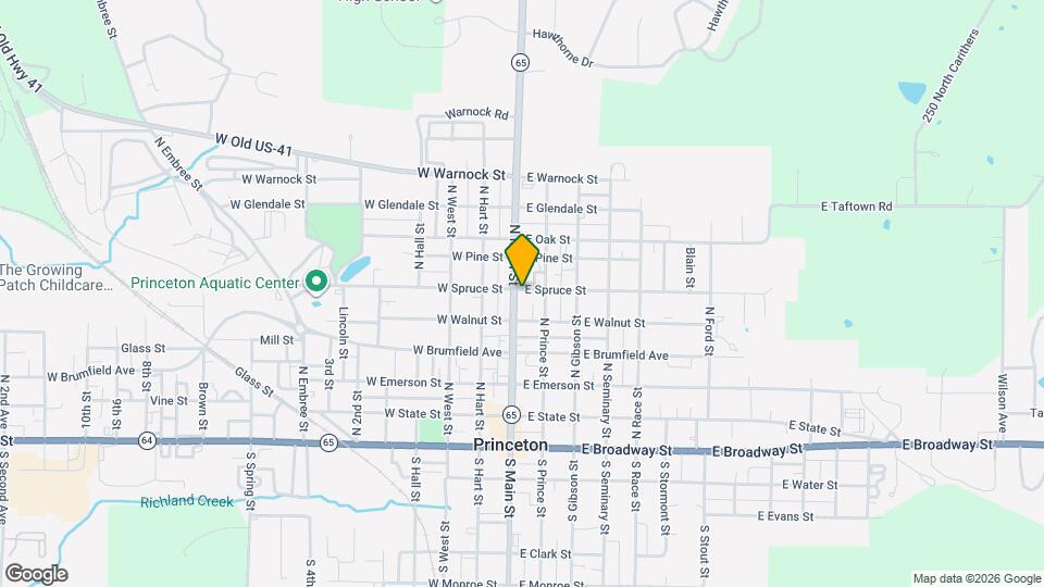 528 N Main St Map and Location Details