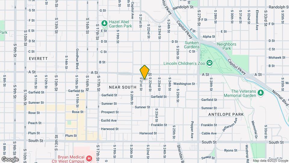 2120 Washington St Mapa y Detalles de la Ubicación