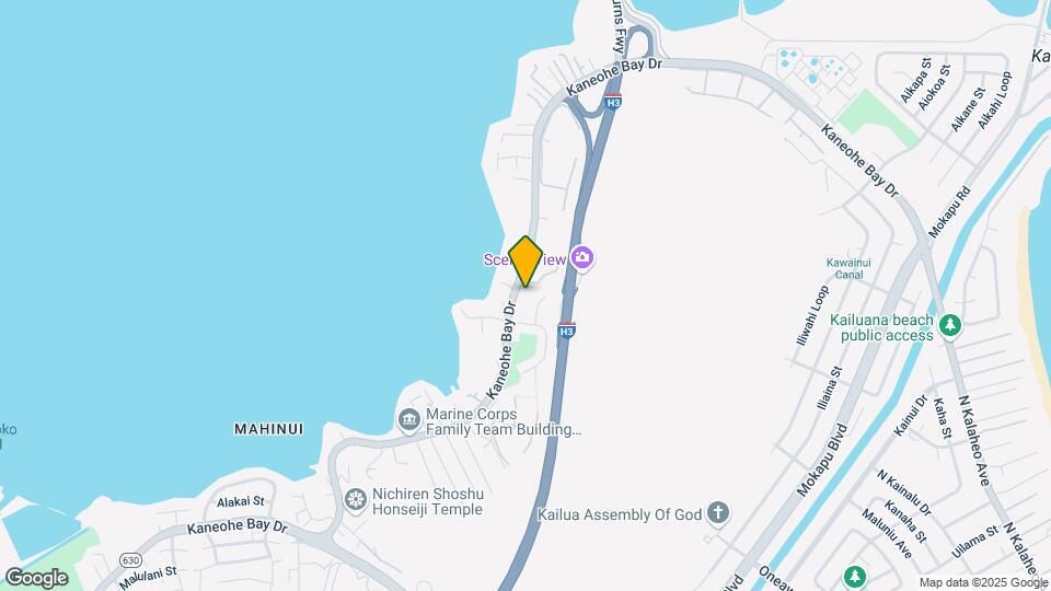 44-442-442 Kaneohe Bay Dr Map and Location Details
