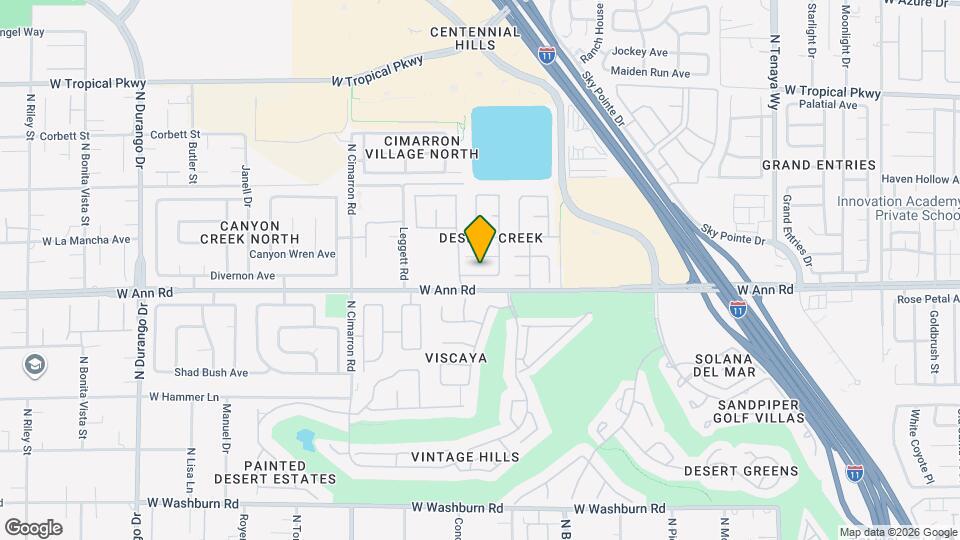 7720 Fall Cliff Rd Map and Location Details