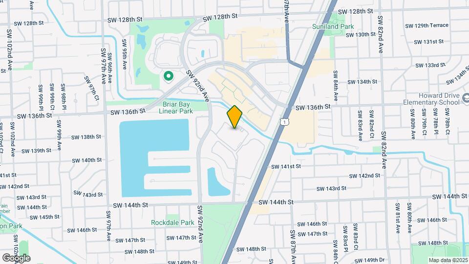 13716 SW 90th Ave Map and Location Details
