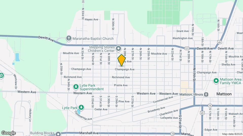 2808 Champaign Ave Map and Location Details