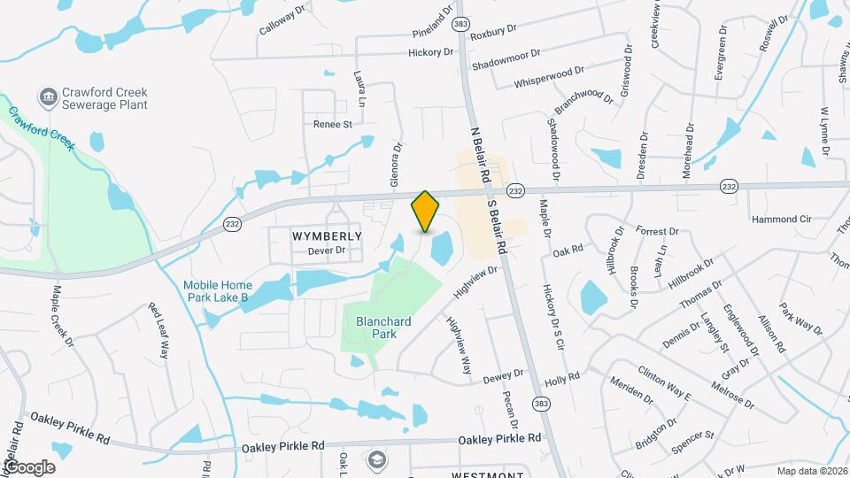 2132 Oak Ridge Rd Map and Location Details