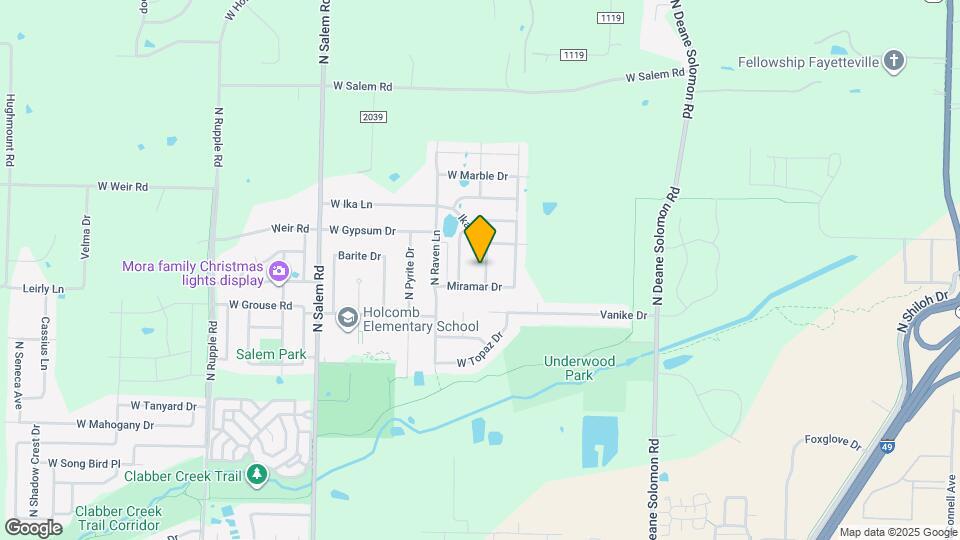 3057 Azure Ave Map and Location Details