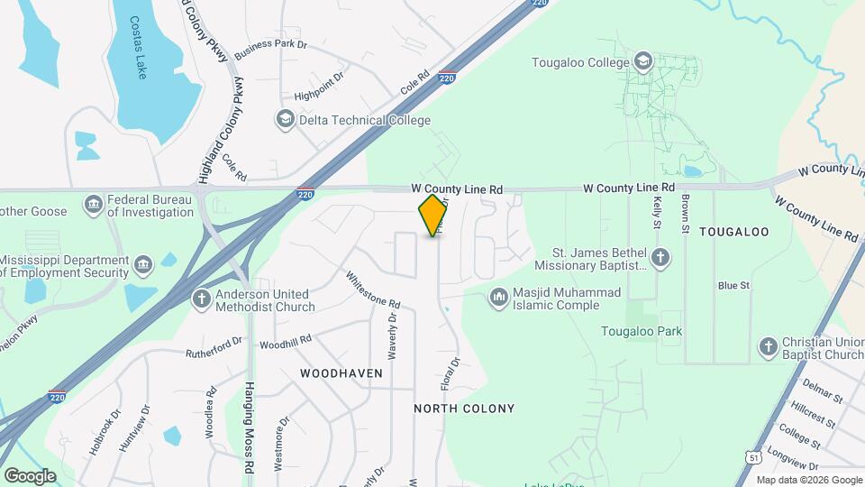 6153 Floral Dr Map and Location Details