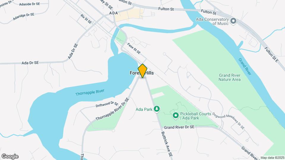 910 Thornapple River Dr SE Mapa y Detalles de la Ubicación