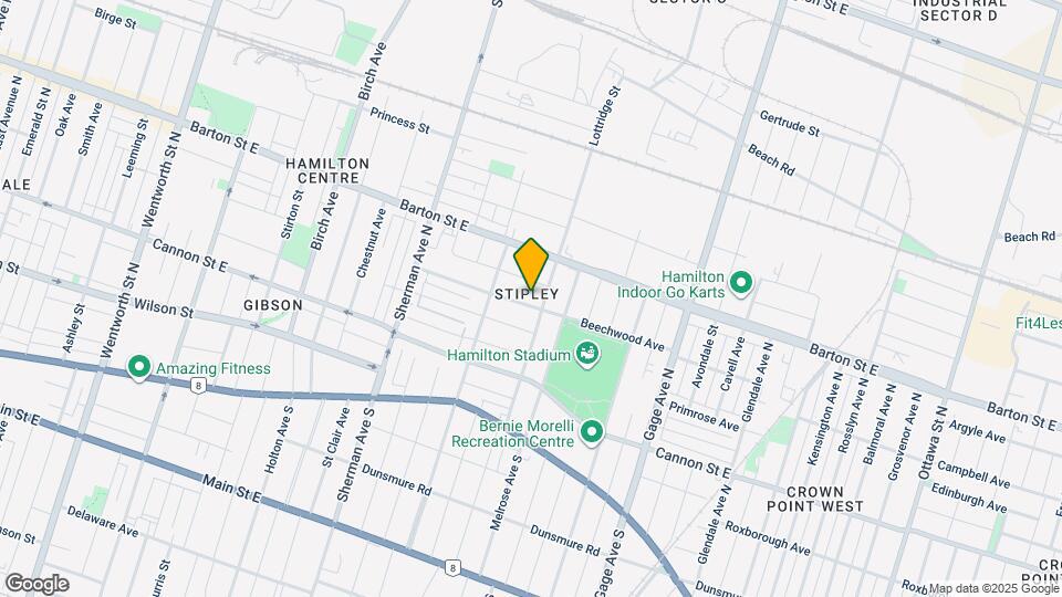 107 Beechwood Ave Map and Location Details