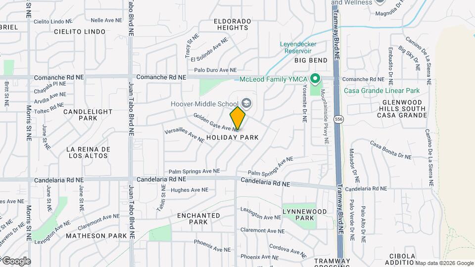 12008 Golden Gate Ave NE Map and Location Details