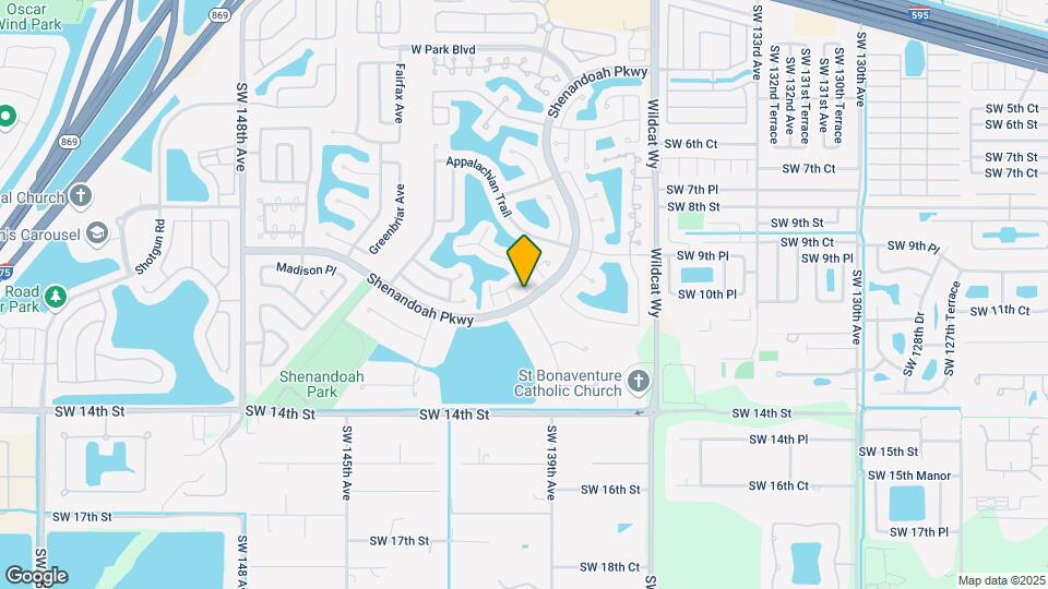 13960 Beechwood Ct Map and Location Details