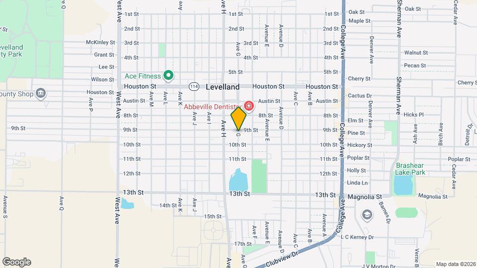 903 Ave G Map and Location Details