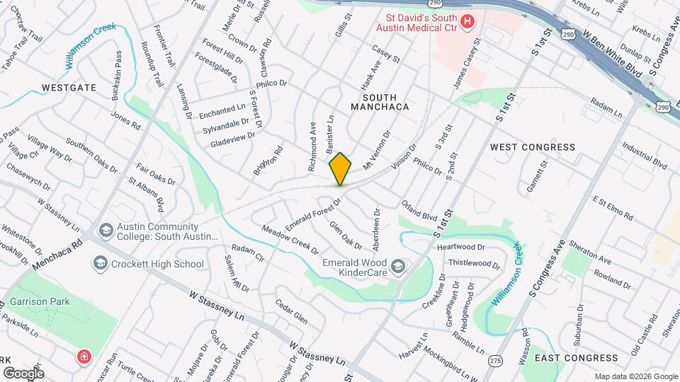 4800 Vinson Dr Map and Location Details