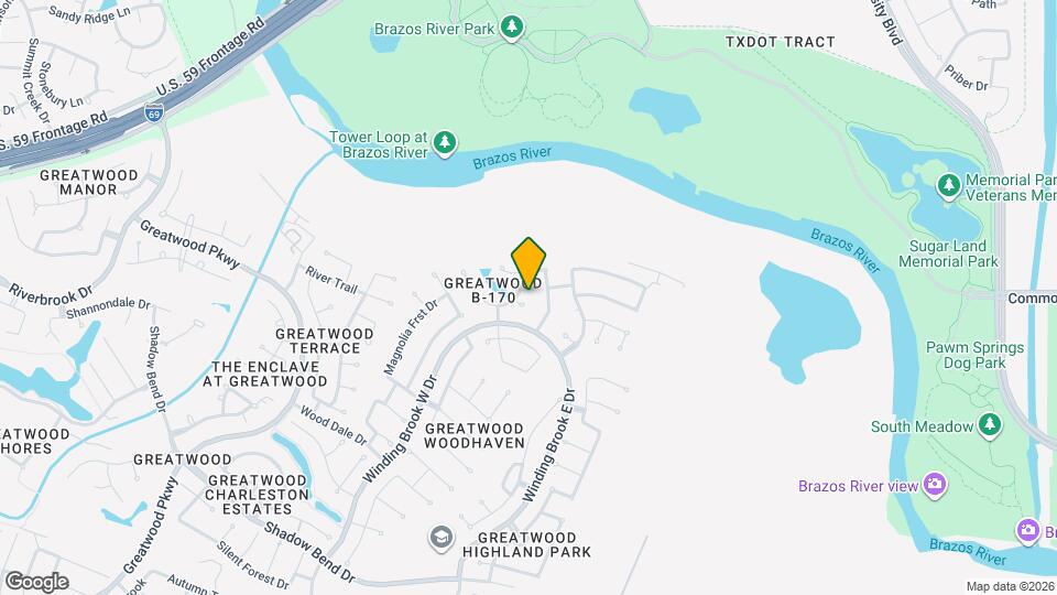 1810 Rippling Water Ct Map and Location Details